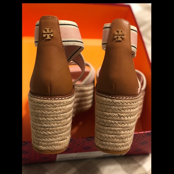 New in box Tory Burch Frieda Espadrille Sandal - Picture 5 of 6